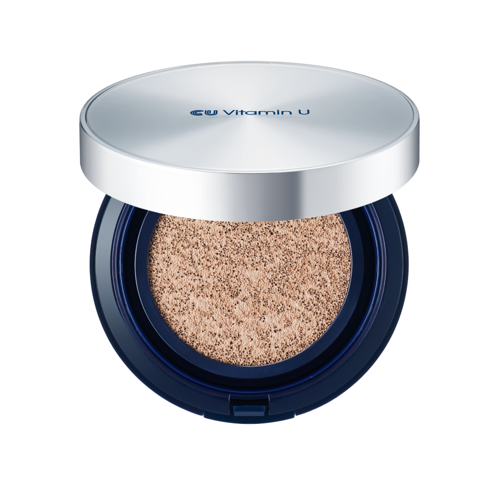 CU SKIN No.21 Vitamin U Coverfit Cushionpact SPF 50+ / PA++++15g+15g - Кушон з полінуклеотидами та вітаміном U зі змінним блоком (21 тон) CU SKIN No.21 Vitamin U Coverfit Cushionpact SPF 50+ / PA++++15g+15g - Кушон з полінуклеотидами та вітаміном U зі змінним блоком (21 тон)